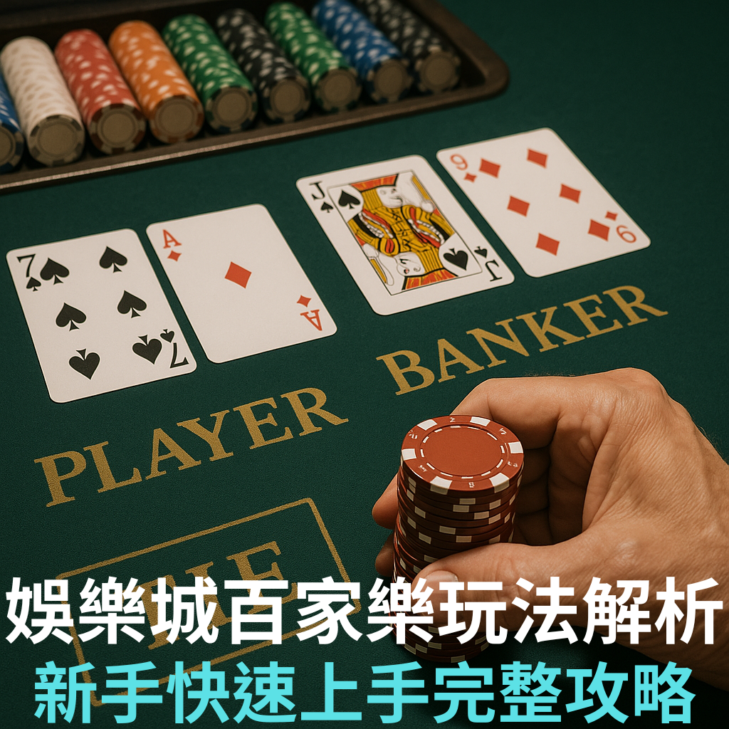 娛樂城百家樂玩法解析:新手快速上手完整攻略