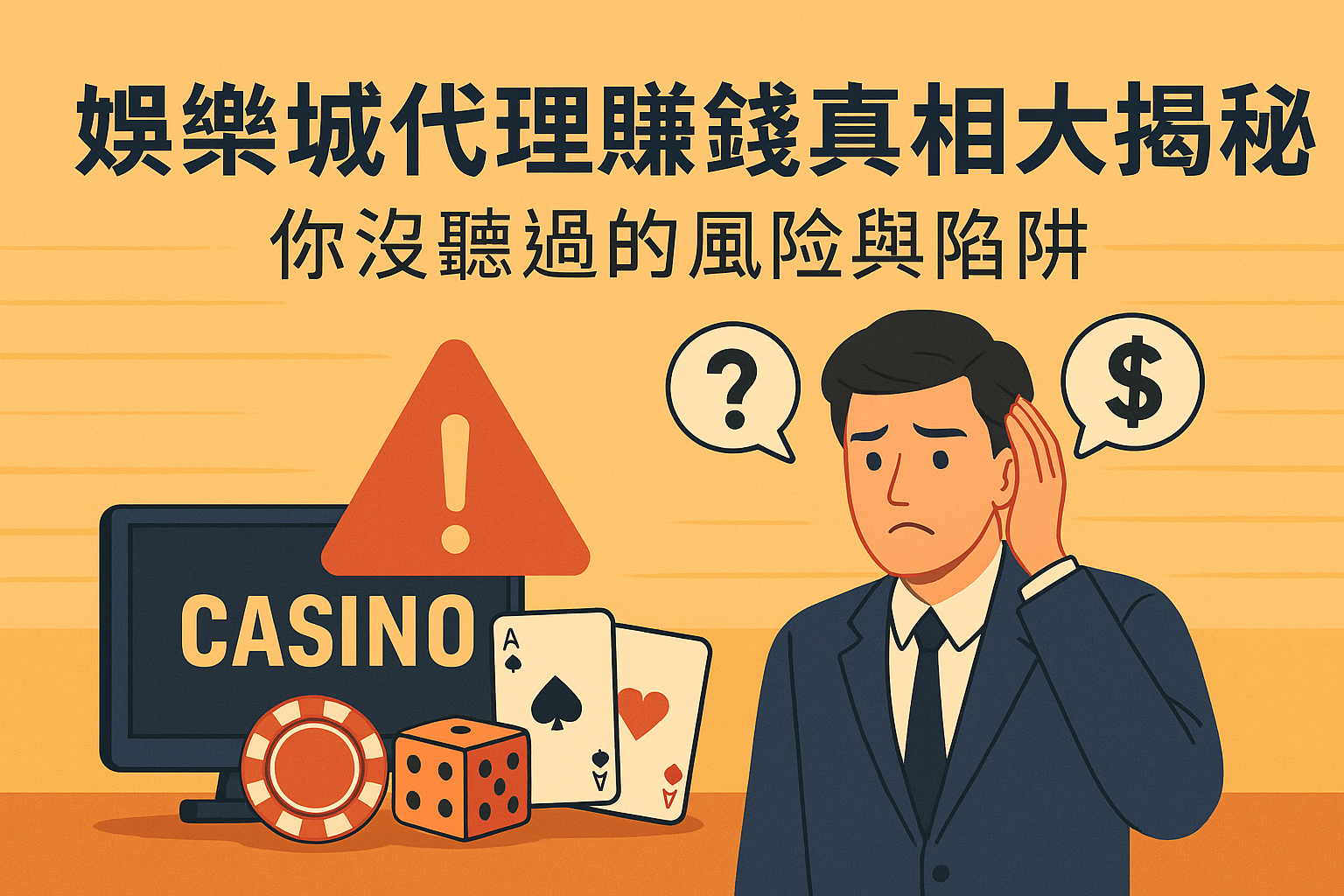 成為娛樂城代理前必知的五大關鍵：新手避免血本無歸