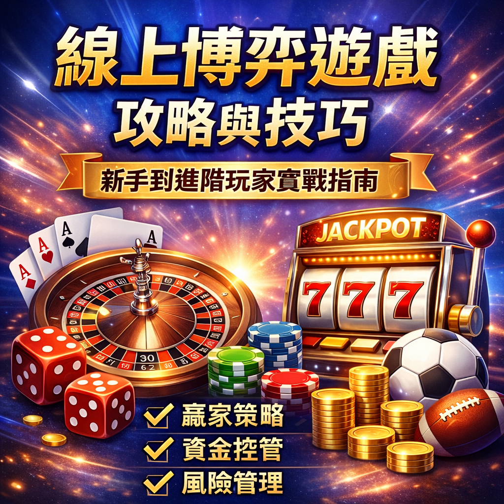 在線上博弈日益普及的環境下，無論是老虎機、真人博弈、體育博彩或其他博弈遊戲，若只憑運氣進行真錢博弈，往往難以長期維持穩定體驗。本篇將系統性整理線上博弈遊戲攻略與技巧，從基礎觀念、實戰操作到資金控管與風險管理，幫助玩家建立正確博弈心態，降低不必要的損耗，朝向理性博弈與長期遊玩目標前進。